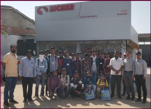 Industrial Visits to Caption Pump and Pri Motors