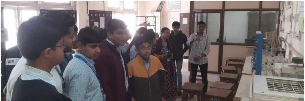 School Students Visit Electrical Department