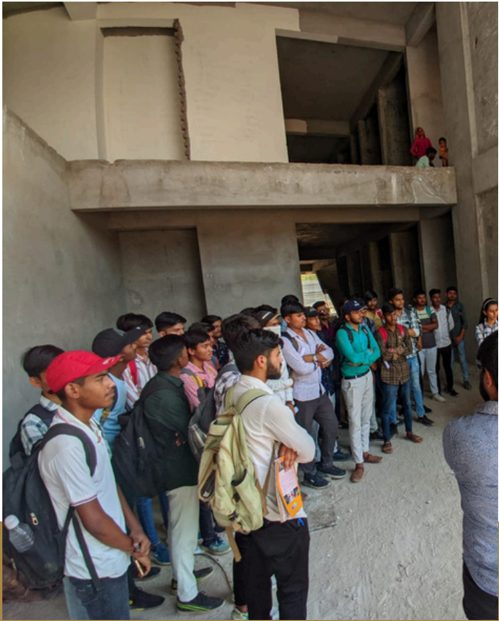 Visit to Amrutam Hospital for Building Services