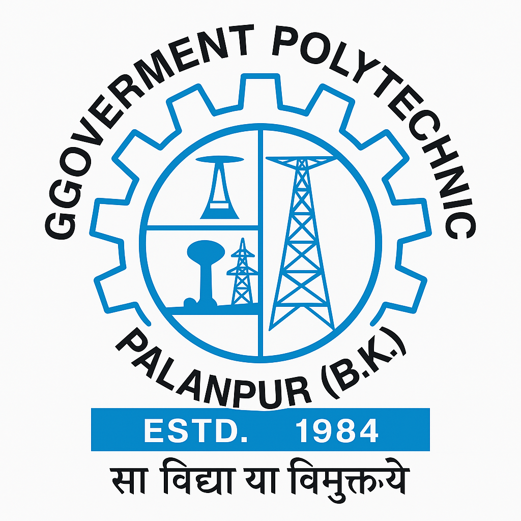 Government Polytechnic Palanpur Logo